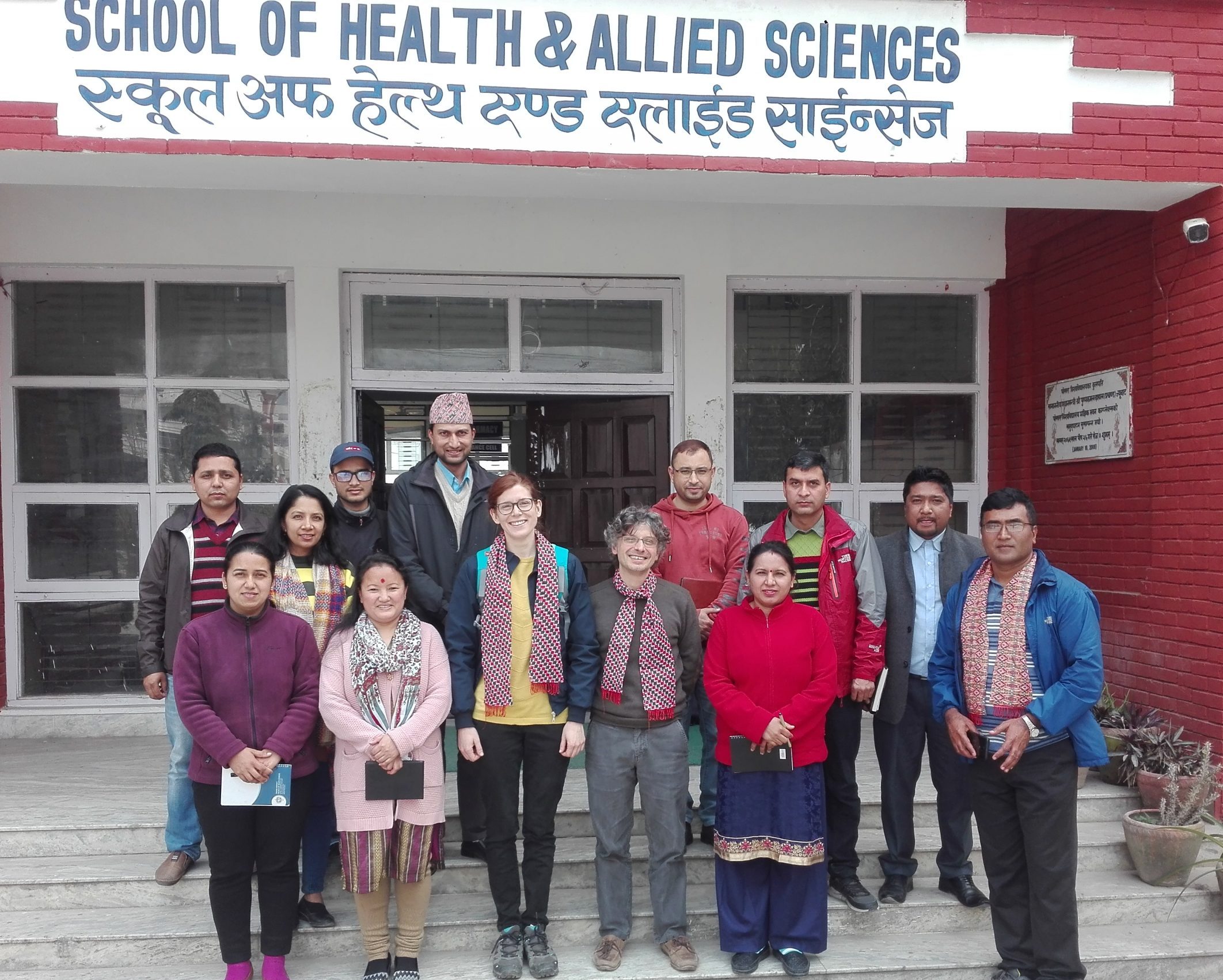 Dr. Stefano from Padova University at SHAS