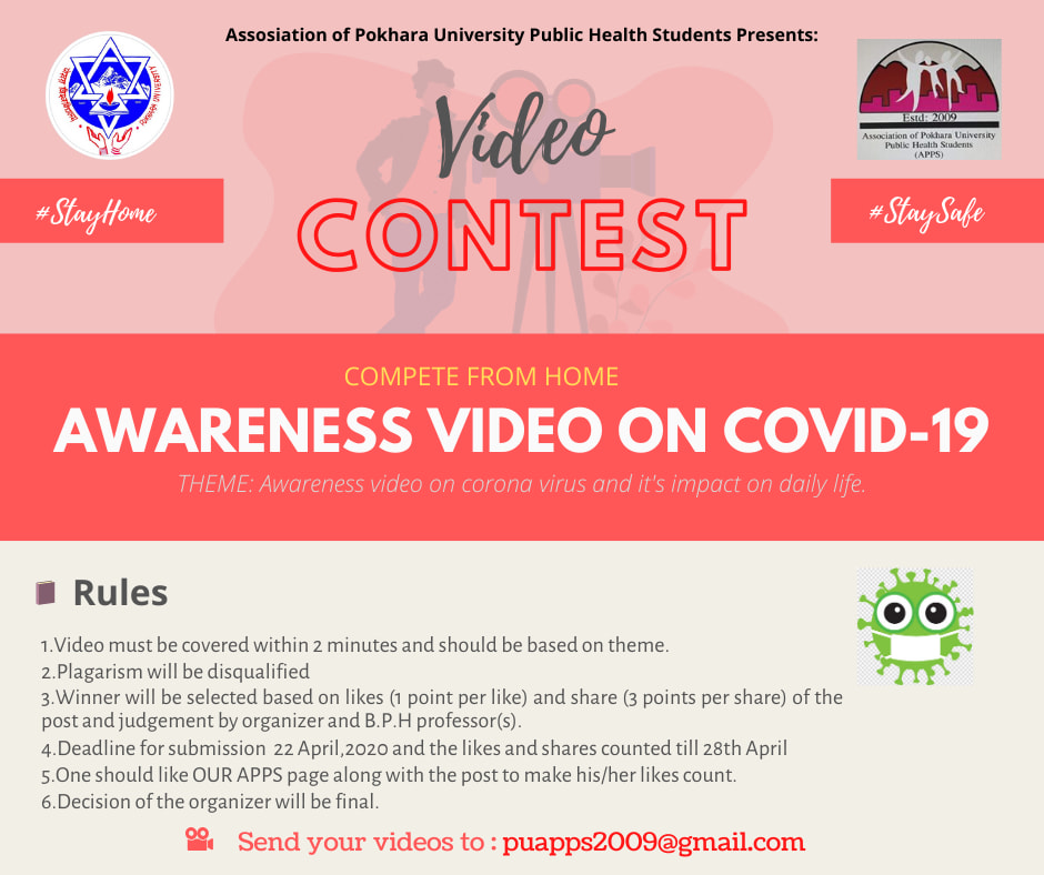 COVID-19 Awareness Video Contest by APPS